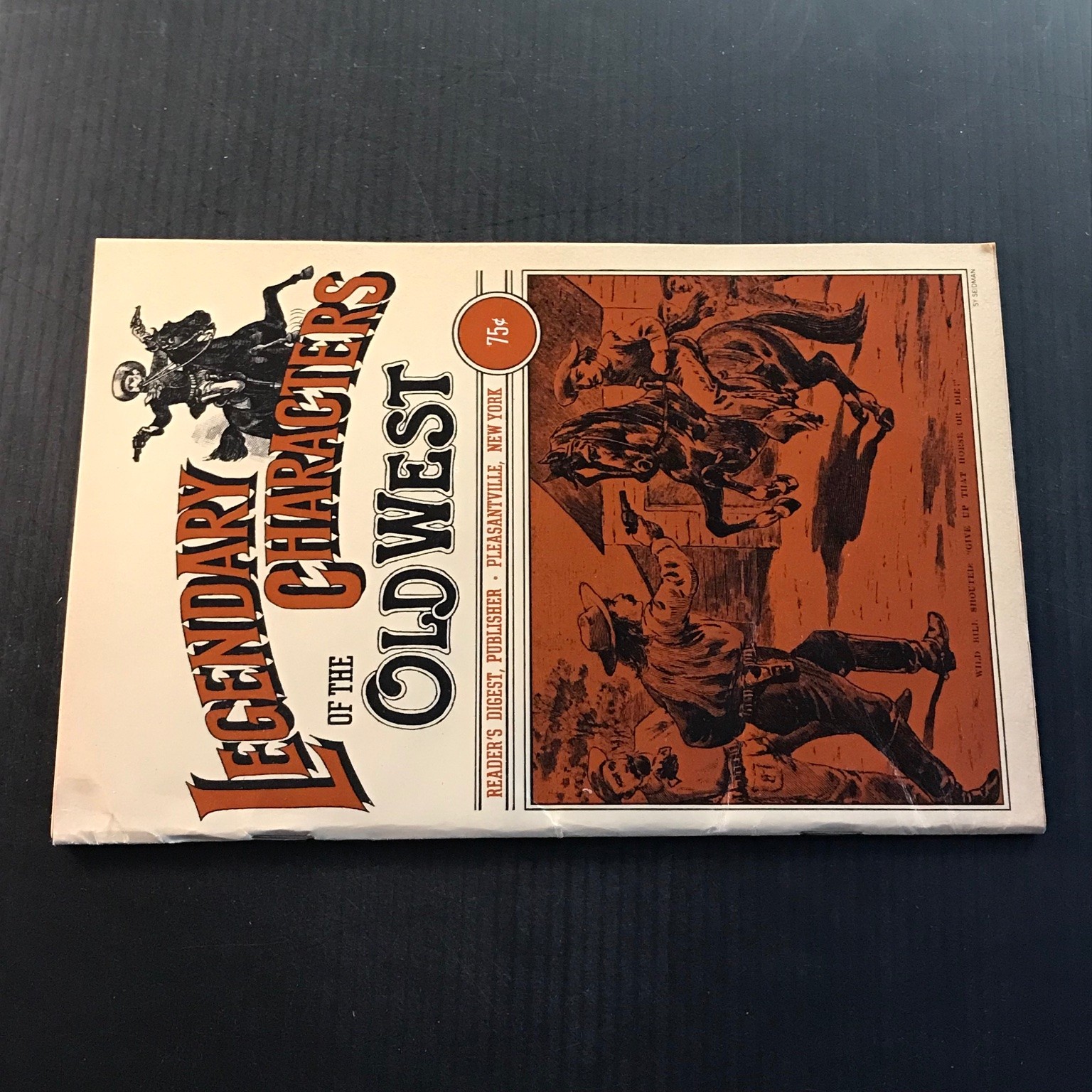 Legendary Characters of the Old West 1976 First Edition Illustrated Booklet