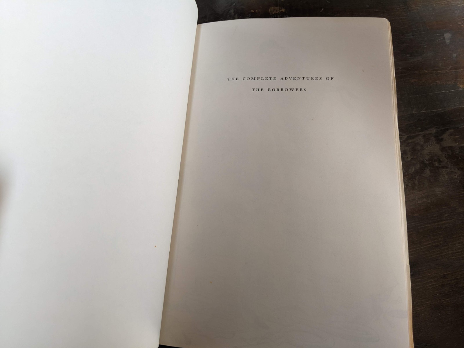 The Complete Adventures of the Borrowers by Mary Norton HC DJ 1967 Book Club BCE