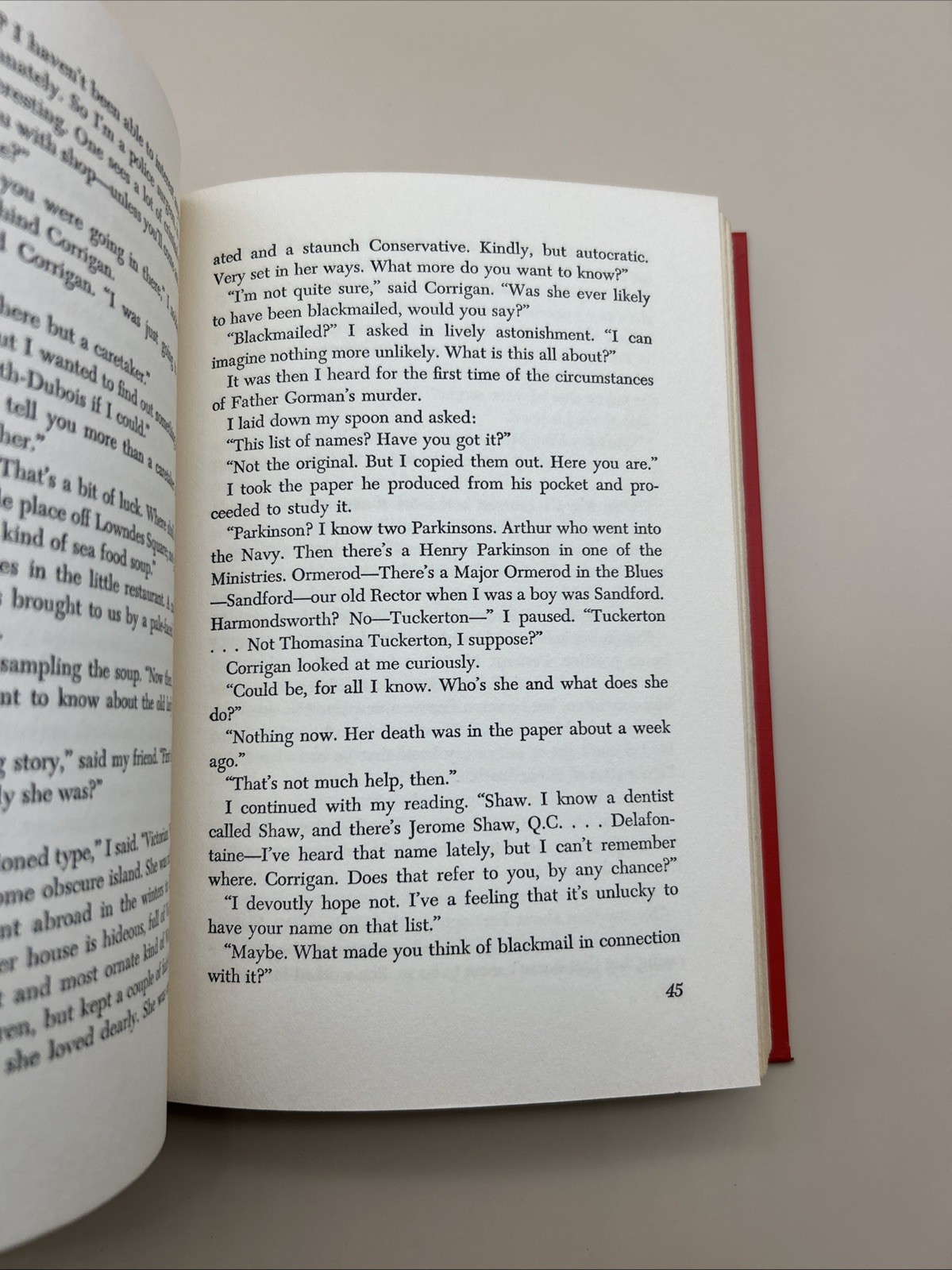 The Pale Horse by Agatha Christie Detective Fiction 1st Edition Hardcover Book