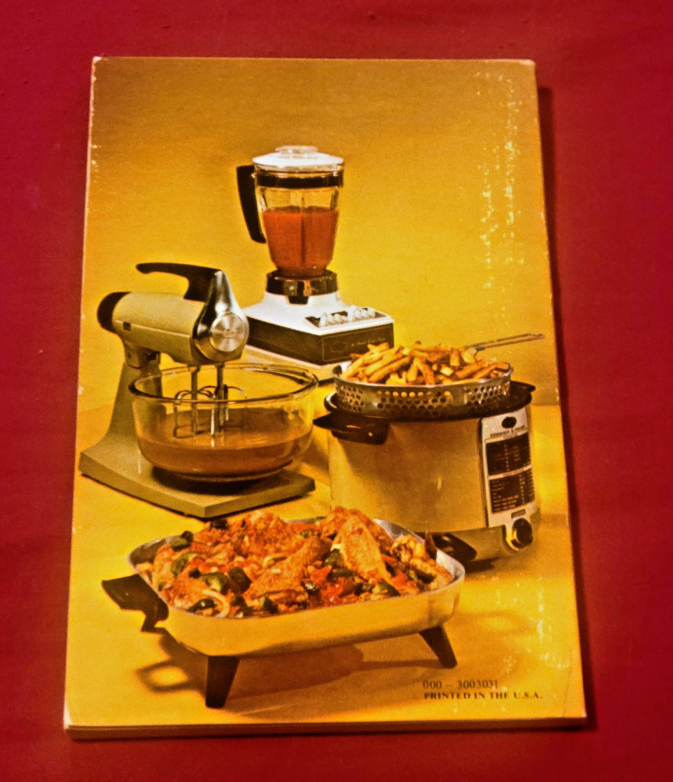 VTG 1970 Sunbeam Portable Electric Cookery Cookbook Bonnie Brown Multi Cooker