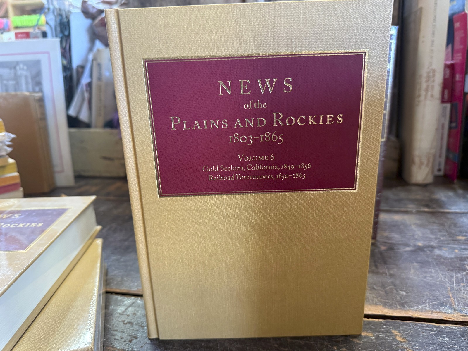 A.H. Clark – News of the Plains and Rockies 1803-1865 – 9 volume complete NEW!!!
