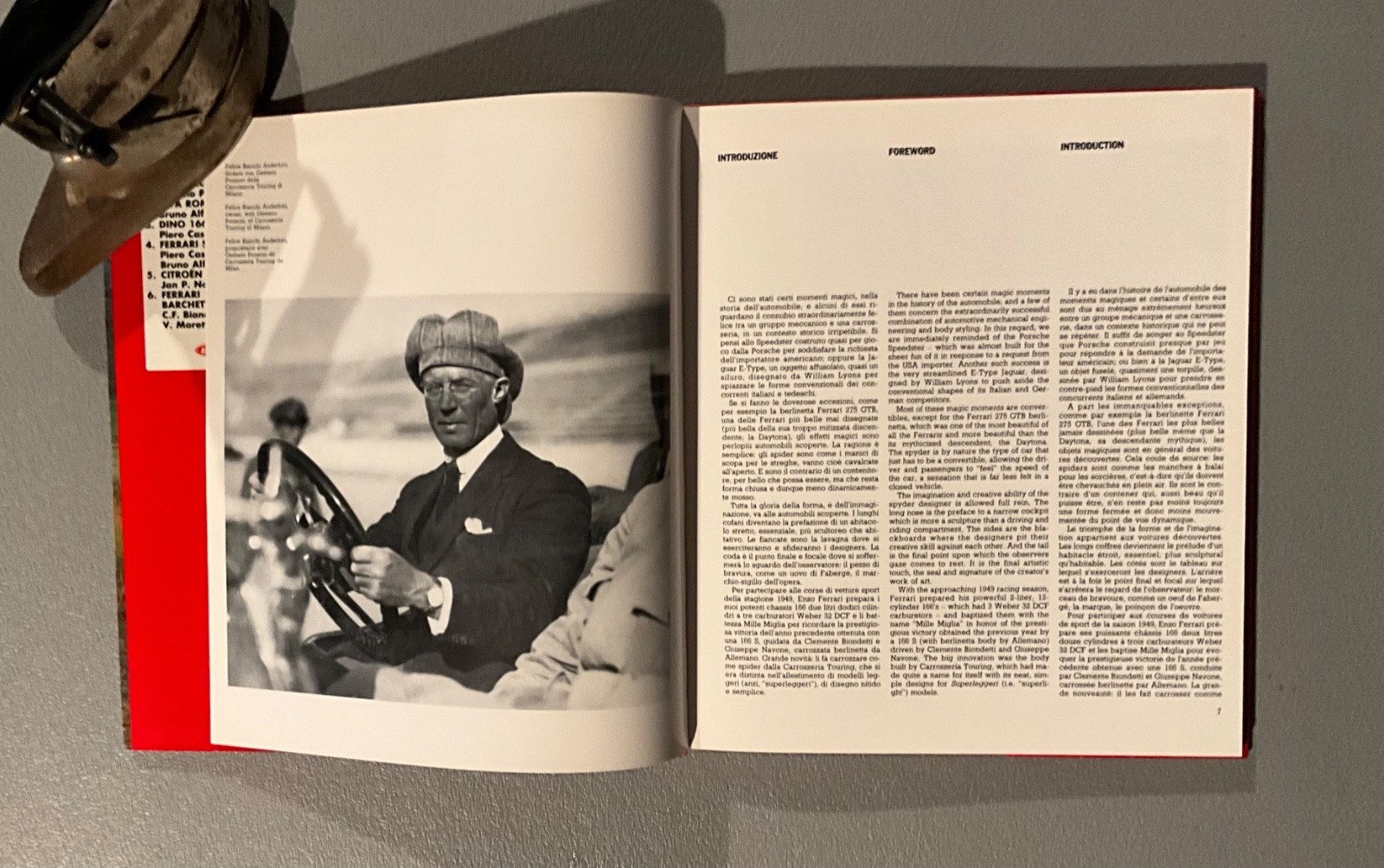 Ferrari 166 MM Barchetta by Bianchi Anderloni & Moretti | 1991 | Hardcover