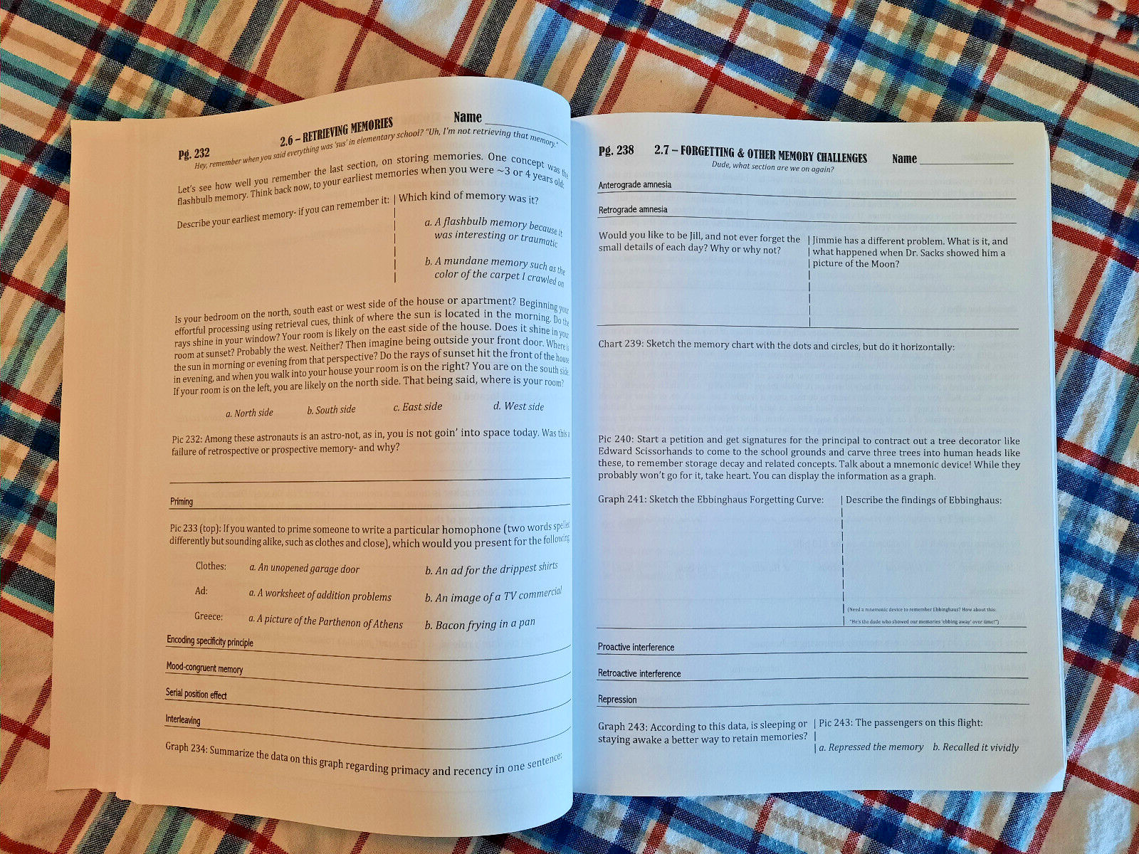 Myers’ Psychology for the AP Course 4th Edition Student Workbook (2024)