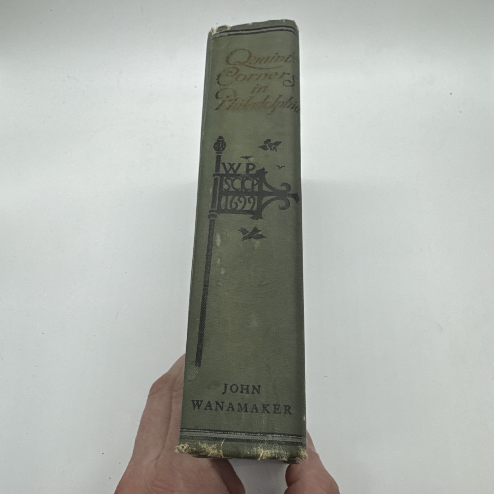 Quaint Corners in Philadelphia 1922 Antique Local History Joseph Pennell Book