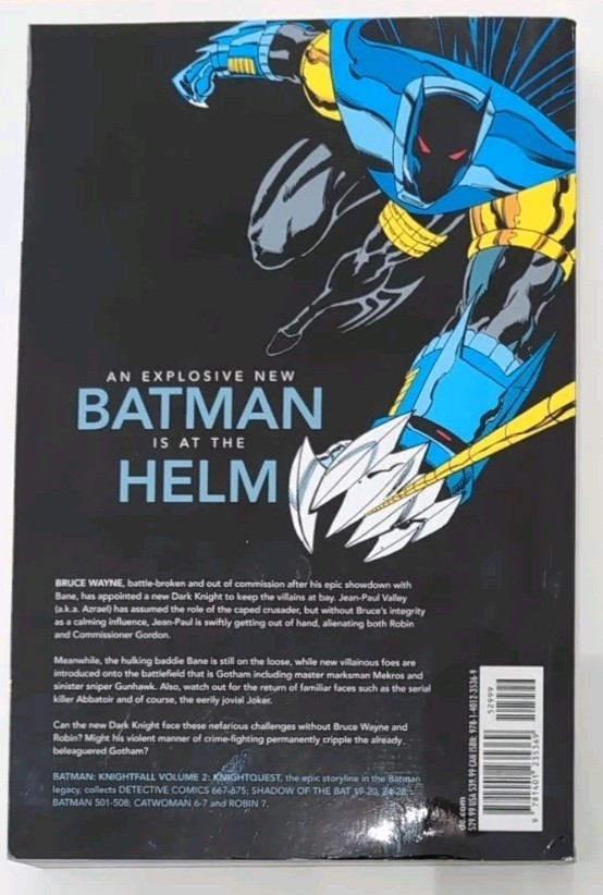 BATMAN KNIGHTFALL Vol 2 KNIGHTQUEST Graphic Novel (New Edition) 656 Pages TPB