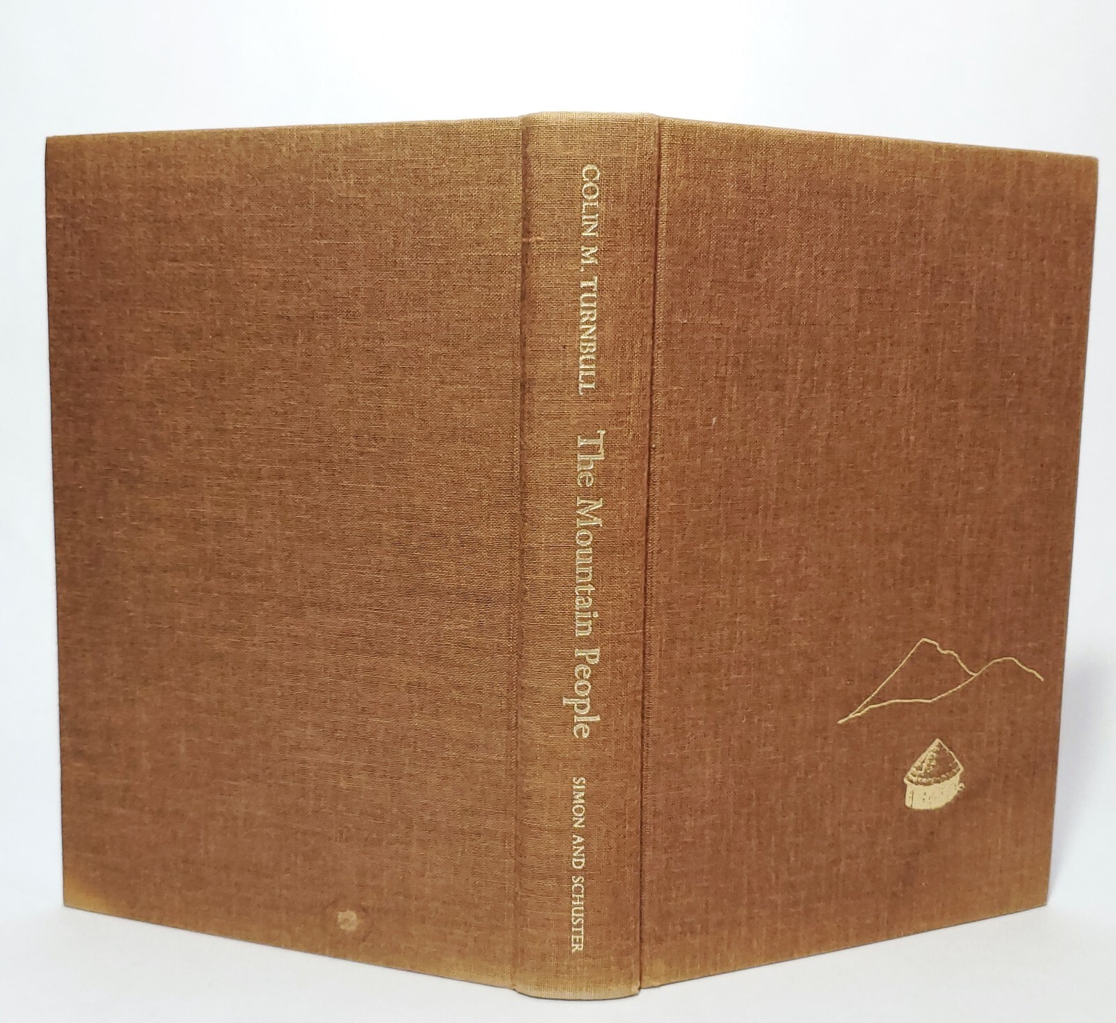 The Mountain People Colin M Turnbull 1972 SIGNED First Edition/Printing HC/DJ