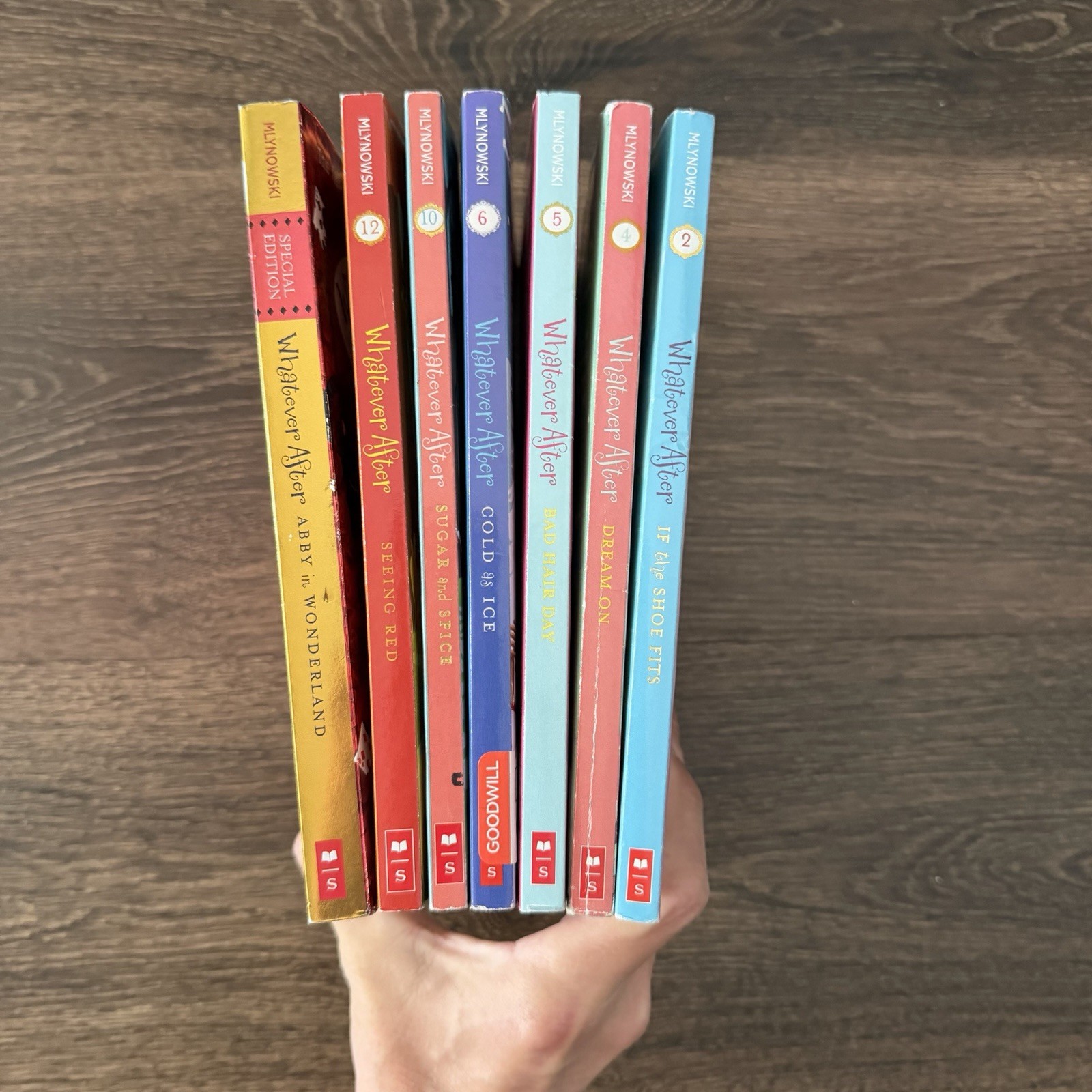 Whatever After Book Lot 7 Sarah Mlynowski Scholastic Fairy Tale Chapter Books