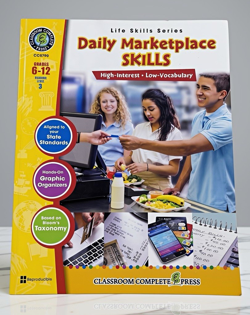 Daily Marketplace Skills Workbook Grades 6–12 – Life Skills Series CCP5532