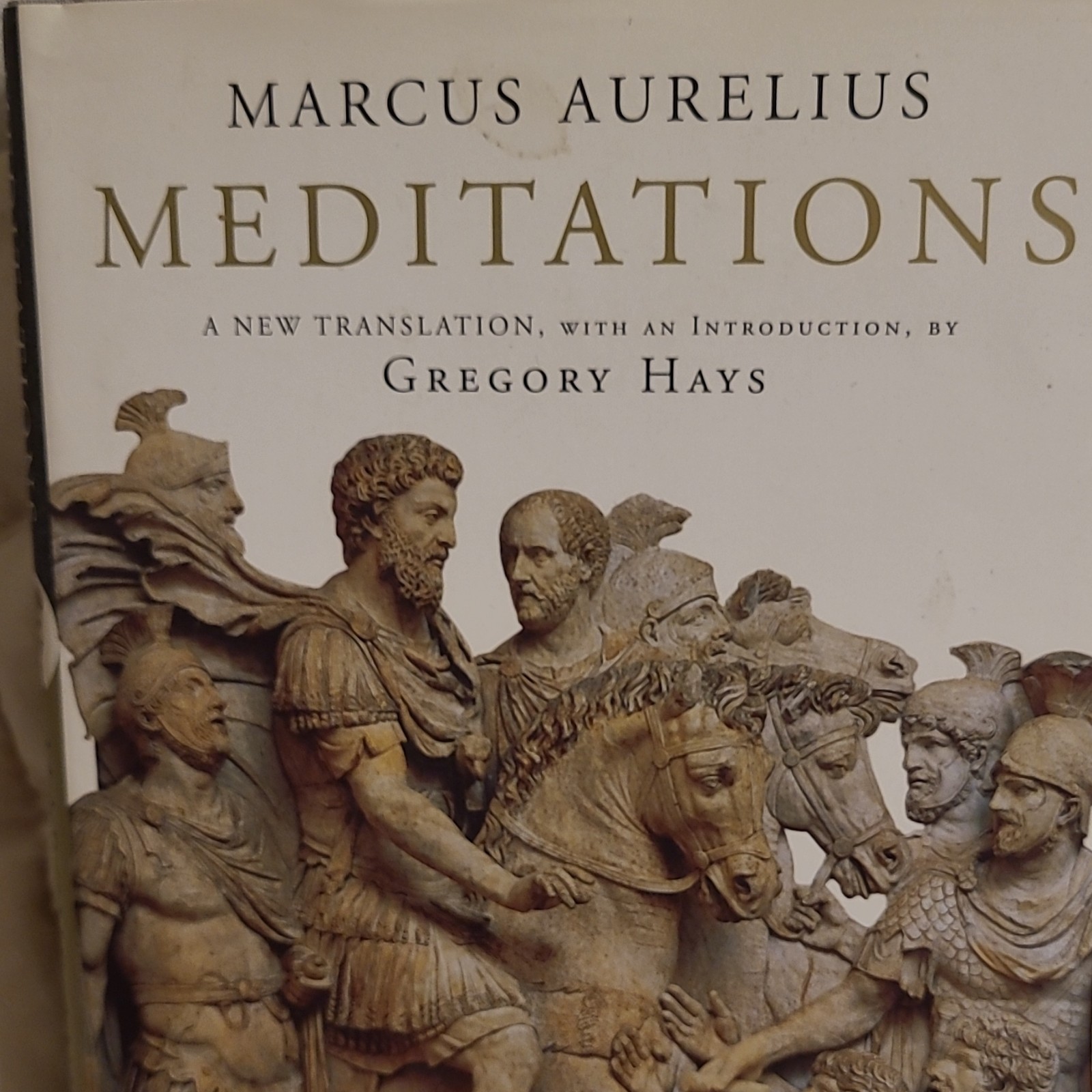 Marcus Aurelius Meditations Gregory Hays Trans 2002 Hardcover Modern Library