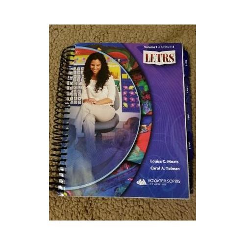 Letrs Volume 1: Units 1-4 by Voyager Sopris