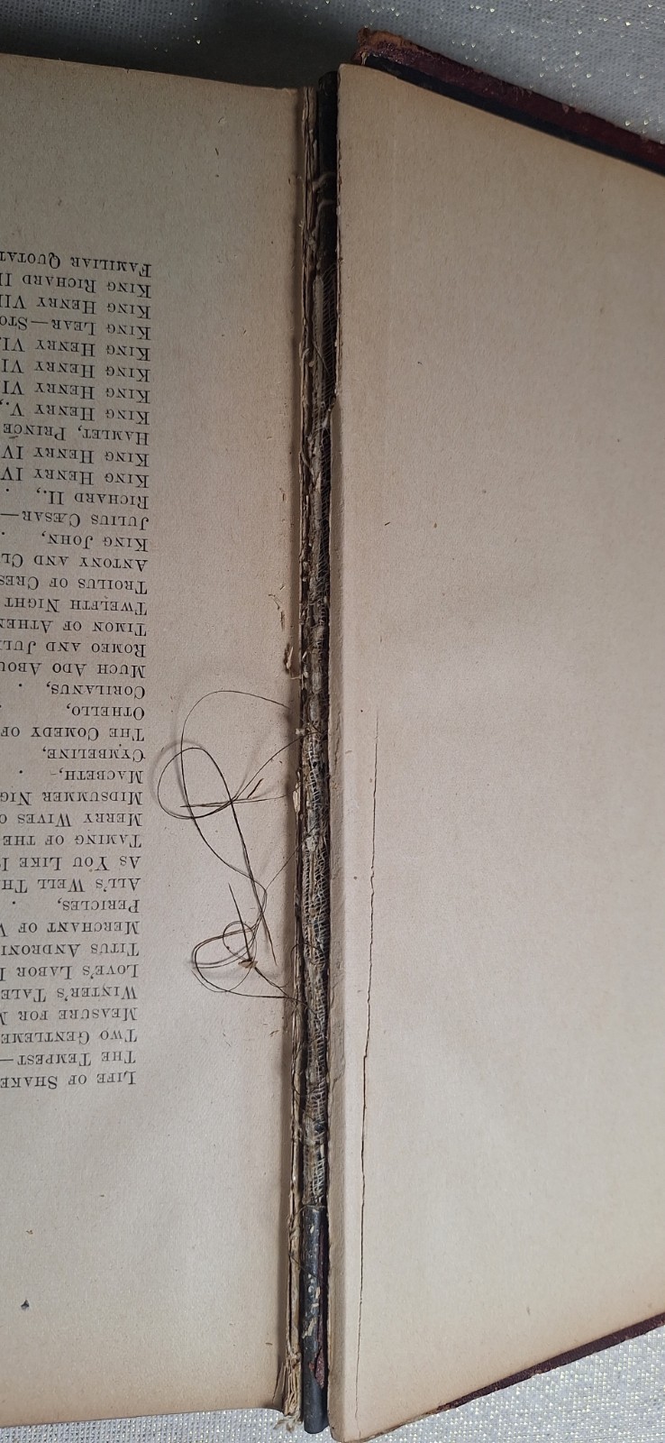 Antique Shakespeare Art Edition 1889 Decorative Debossed Gold Gilt Cover, Edges