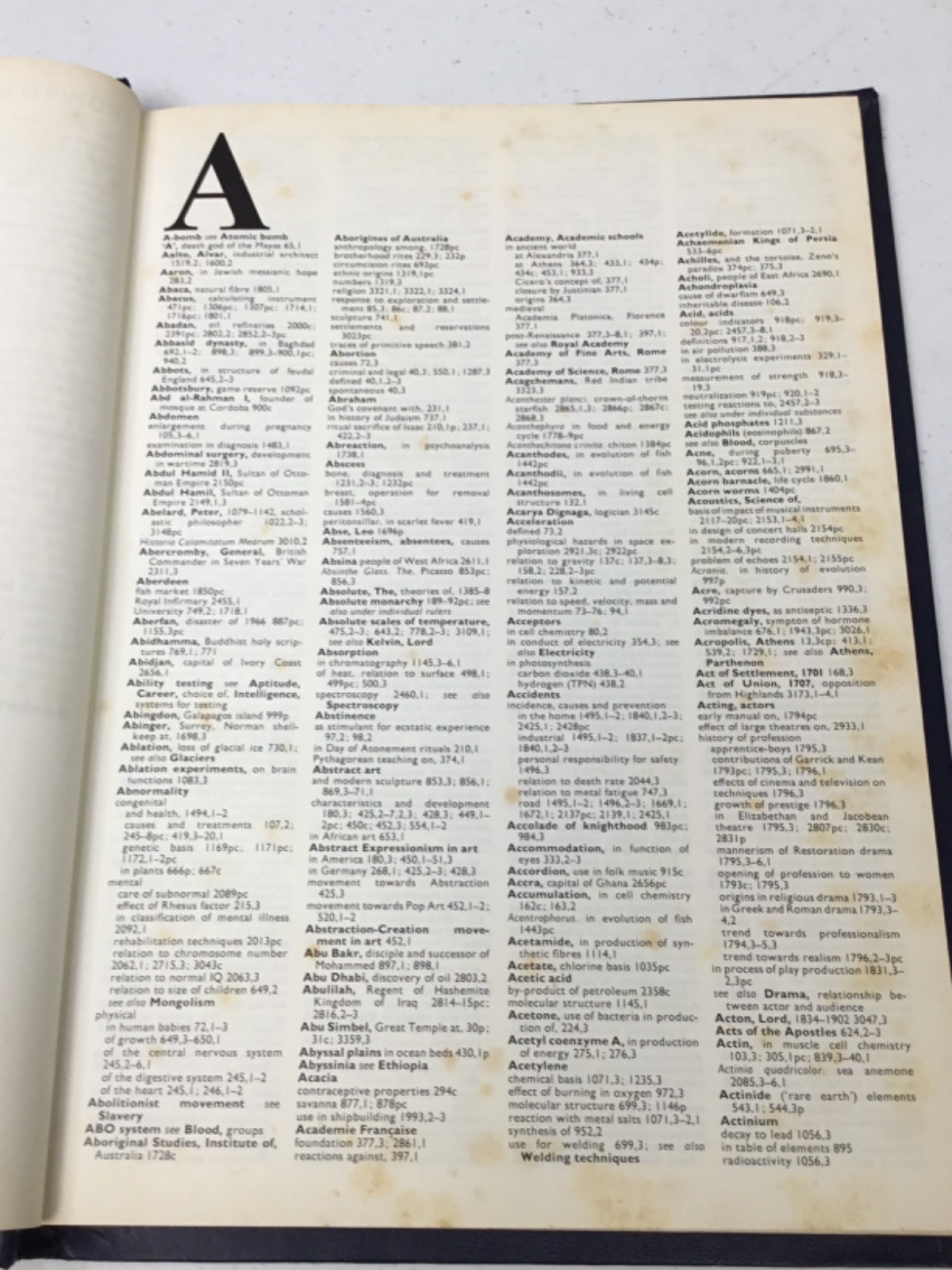 Mind Alive Encyclopedia Complete Set 8 Vol + Index. 1968-70 Binders