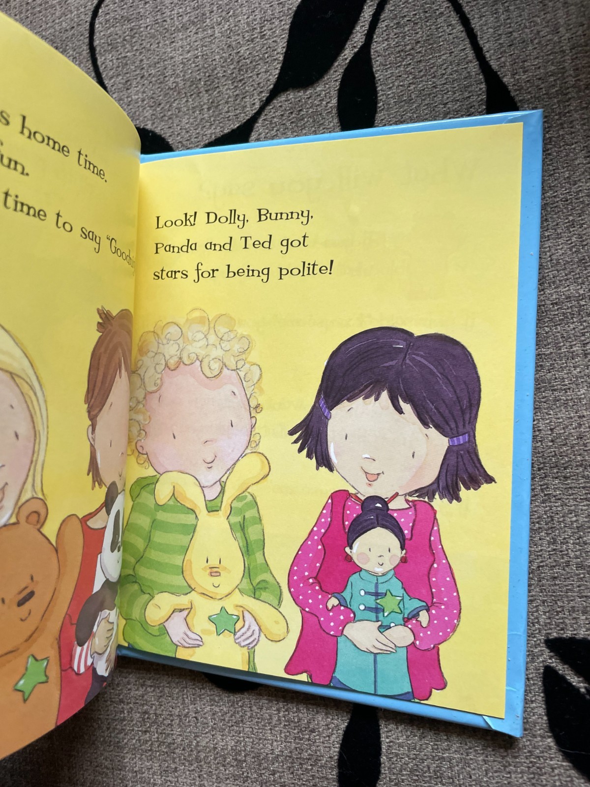 MOIRA BUTTERFIELD. PARRAGON. STORYTIME TALES. EXCUSE ME! 15.5 BY 12.5CM