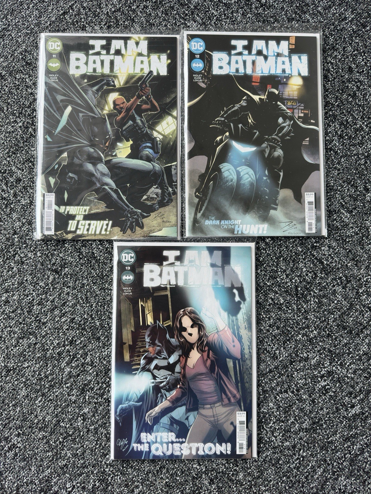 I AM BATMAN #11 #12 #13 (2022) 1ST PRINTING MAIN COVER A DUCE DC COMICS