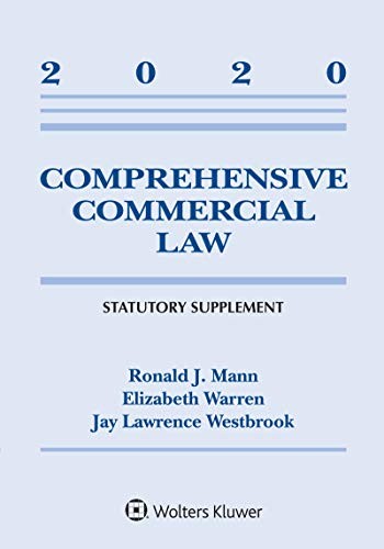 Comprehensive Commercial Law: 2020 S…, Westbrook, Jay