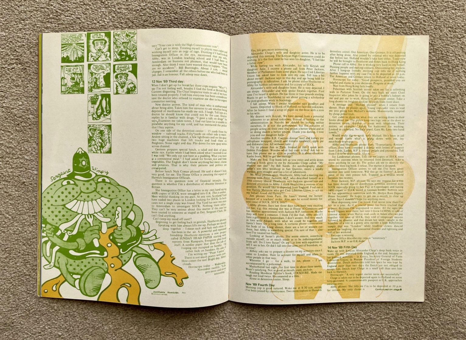 OZ MAGAZINE No.26 with Print Mint insert.