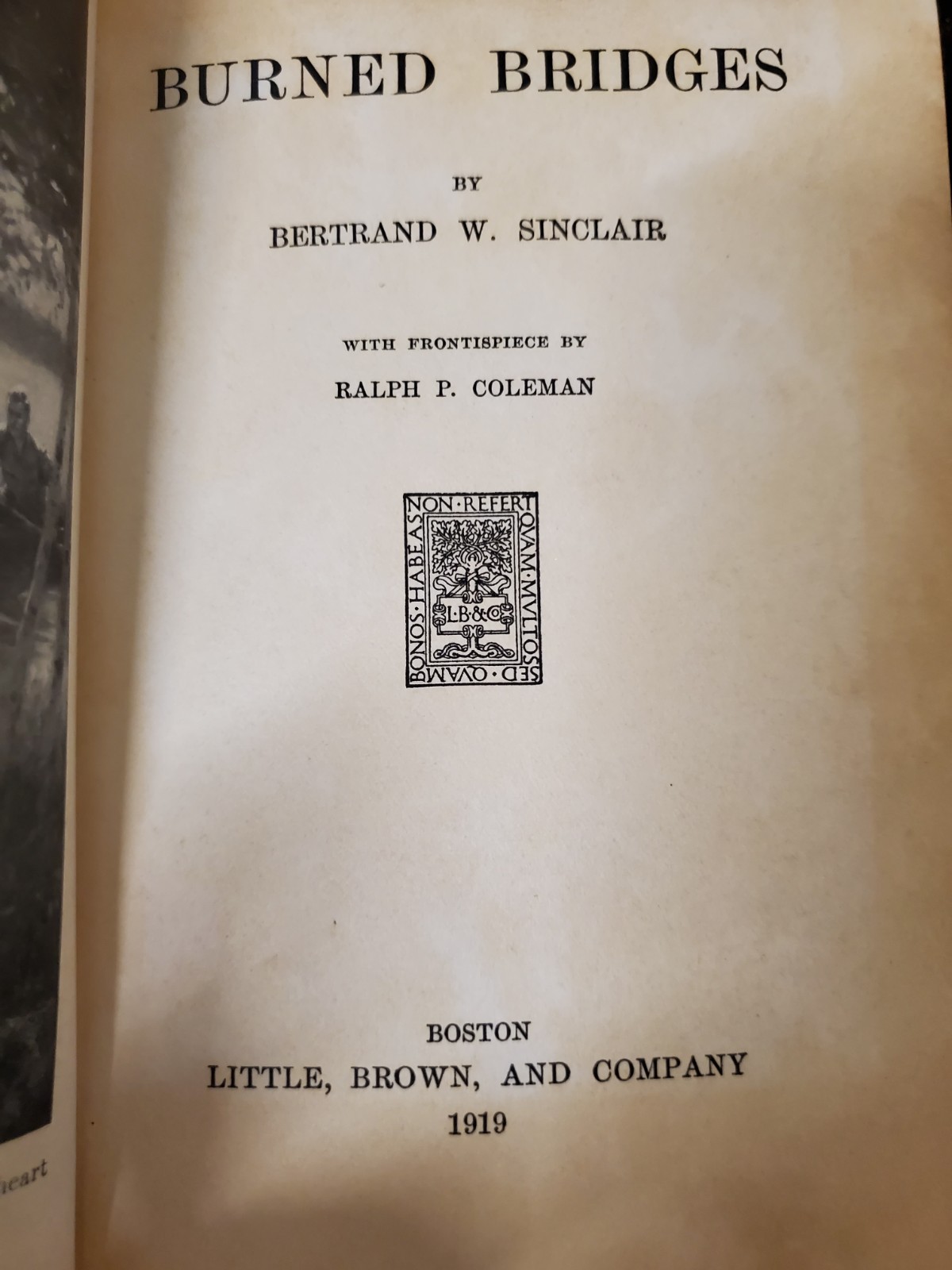 3 Antique Books, Land Of Long Ago, I.C S. Reference Library, Burned Bridges