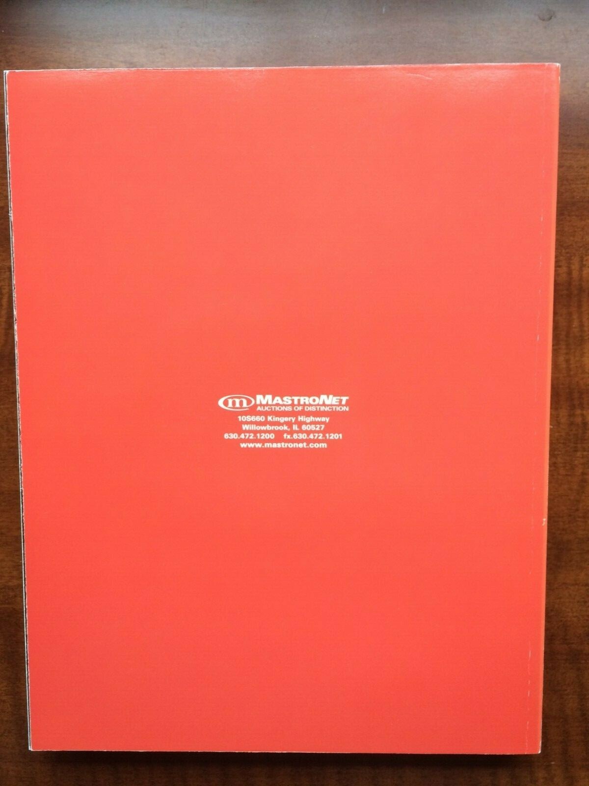 MastroNet American Premier Auction Catalog December 2005 – 416 Pages