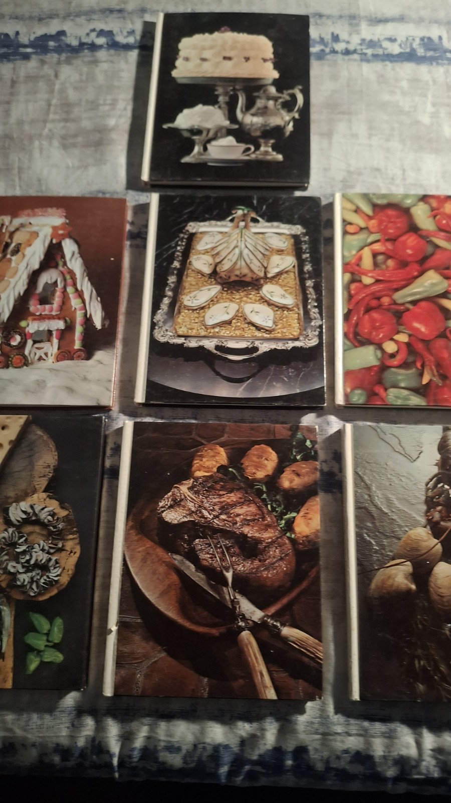 (7)Time-Life Foods of the World American Cooking Hardcover Cookbook Lot, Volumes