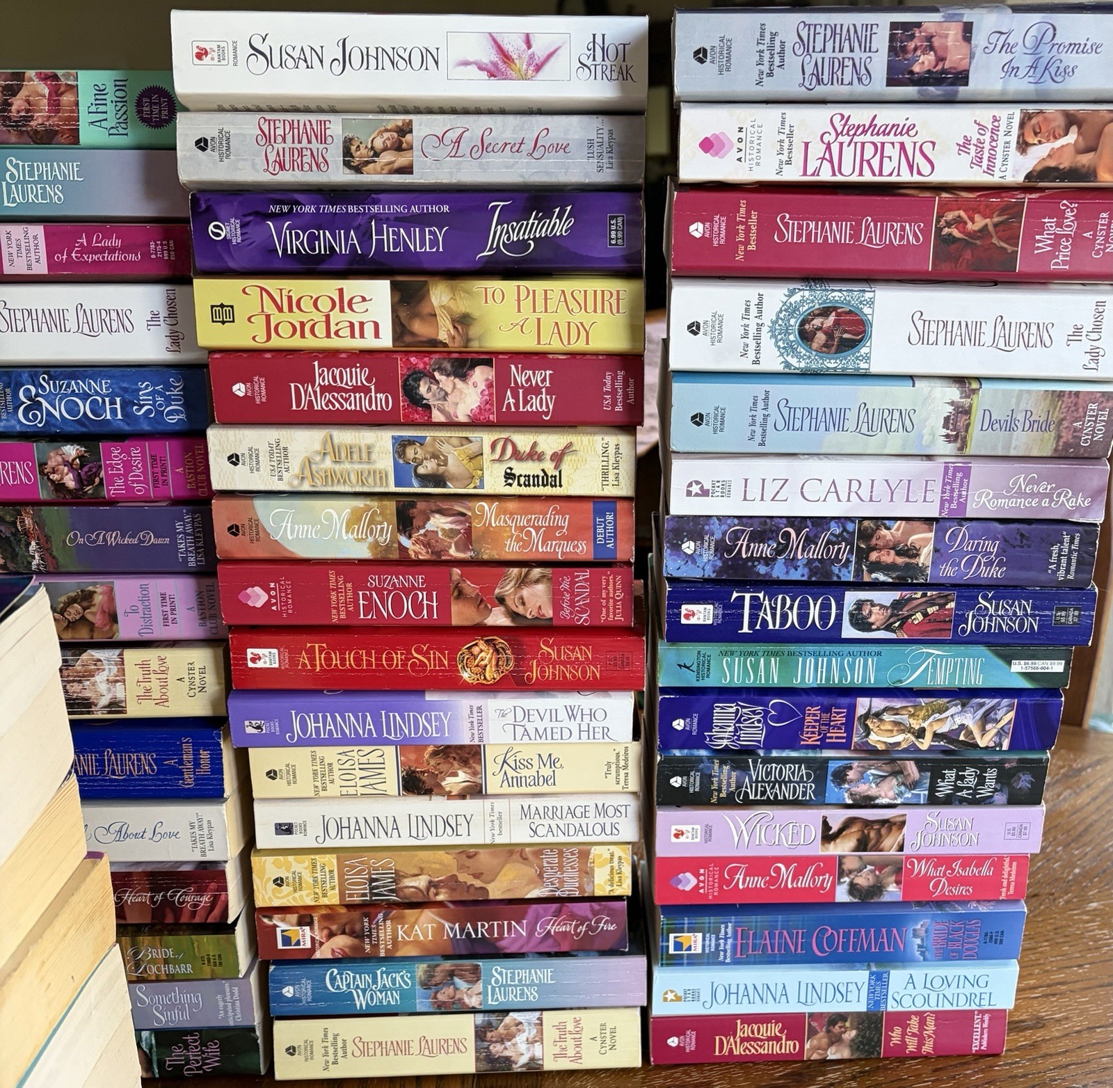 Huge Big Lot 87 Romance PB Books – RANDOM MIX – Assorted Authors-GC-Free Ship