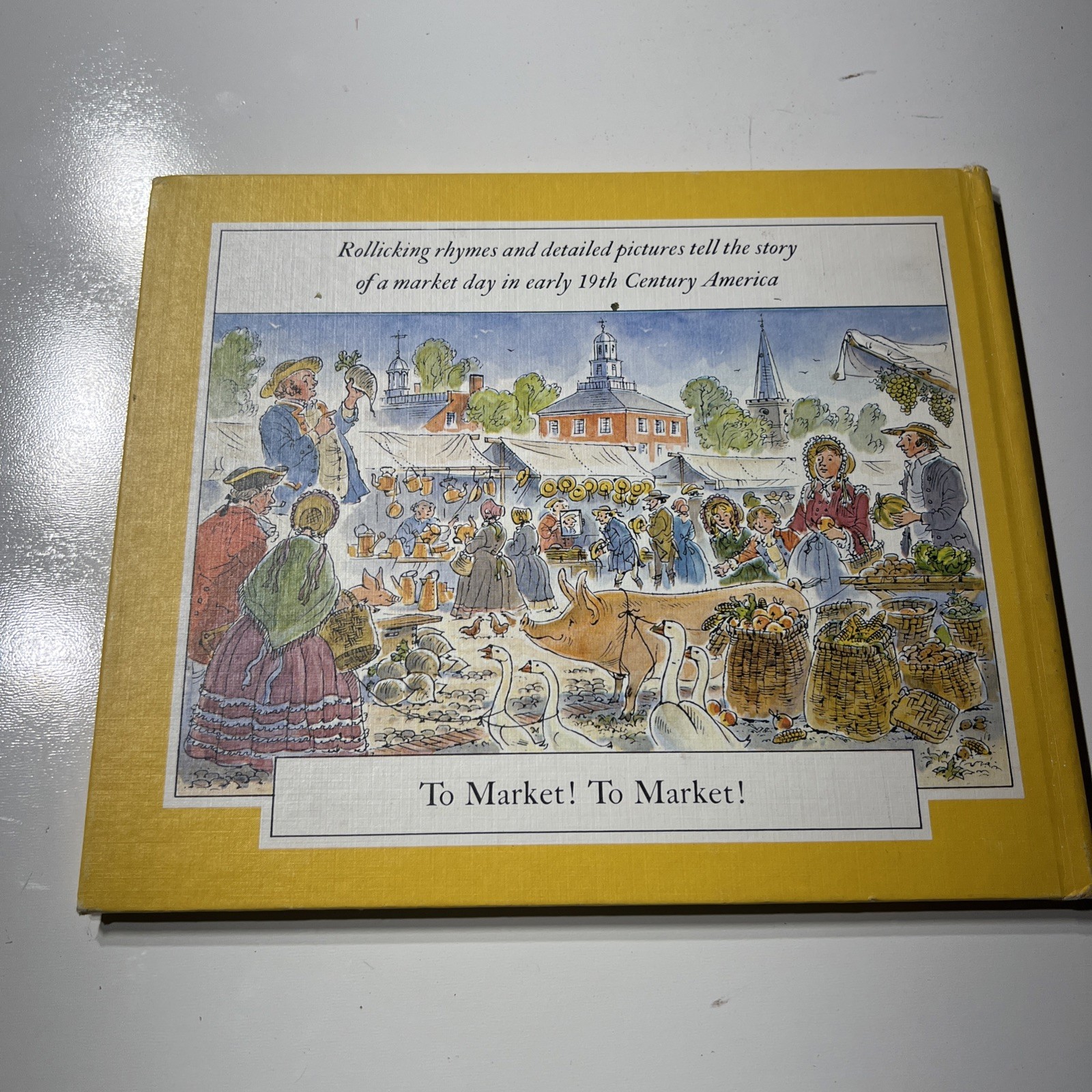 TO MARKET! TO MARKET!…..PETER SPIER….1ST EDITION..HARDCOVER DJ