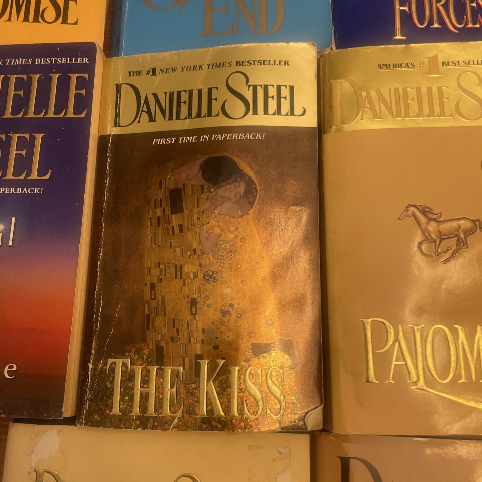 Lot of 10 Danielle Steel Books Romance Assortment As Shown In Pictures