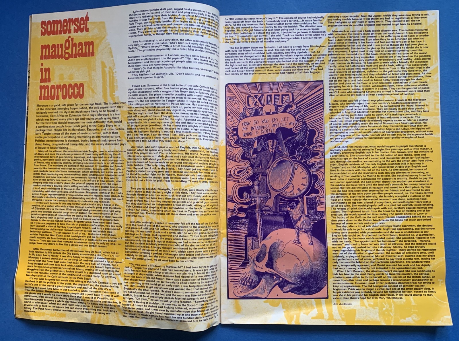 OZ MAGAZINE #39 UK Dec 1971 Underground magazine