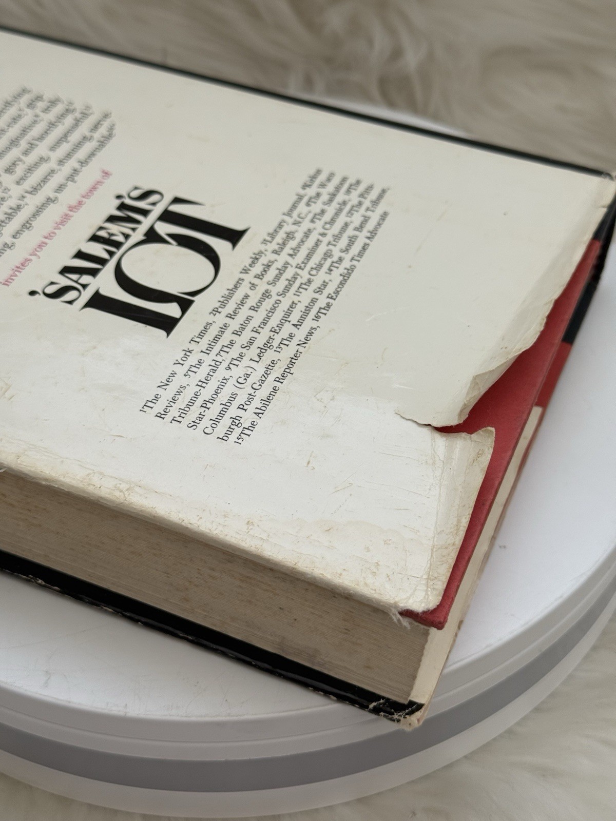 Vintage 1975 Stephen King Salem’s Lot Hardcover