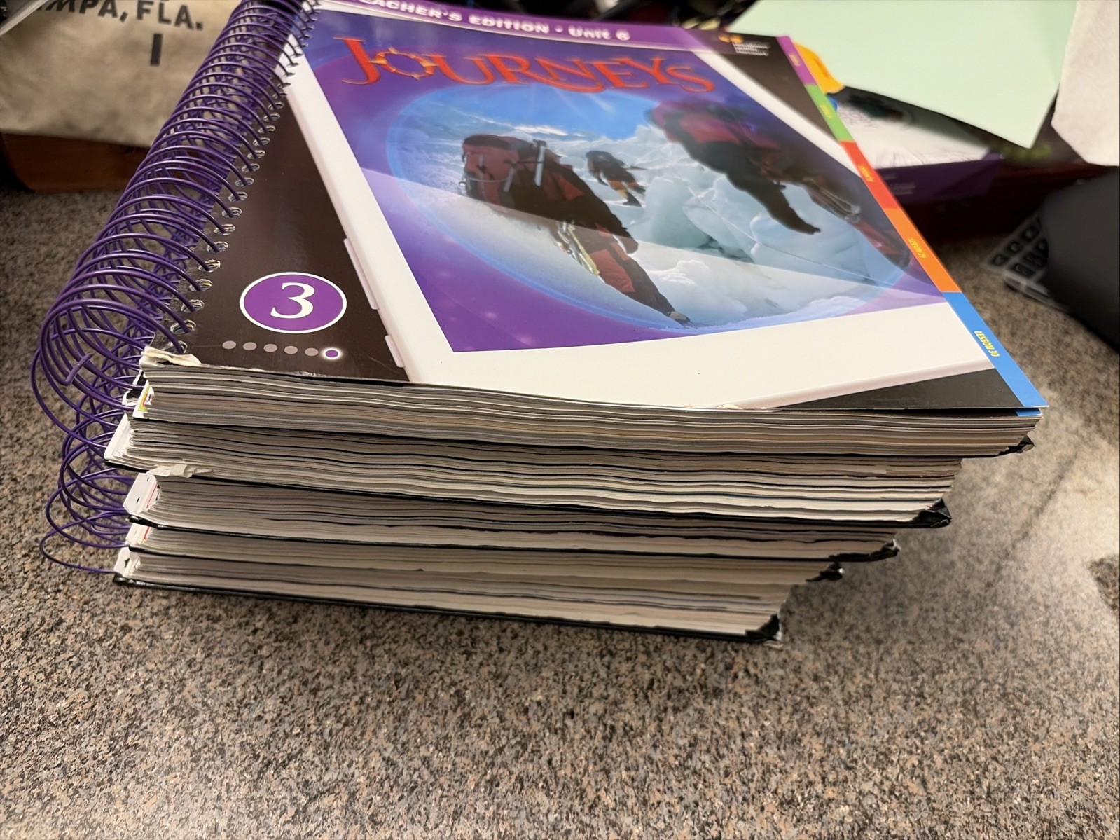 HMH, Journeys Units 2-6 (5 Books), Gr. 3 Teacher’s Edition (Spiral)