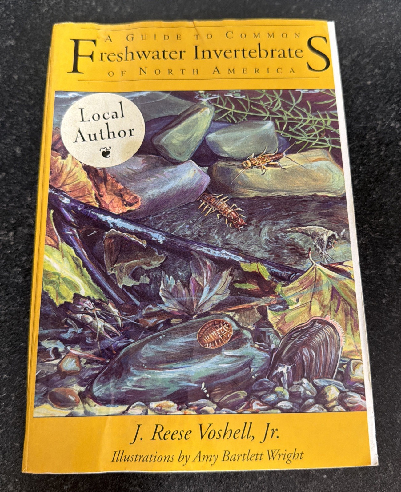 J Reese Voshell Signed Freshwater Invertebrates of North America Paperback