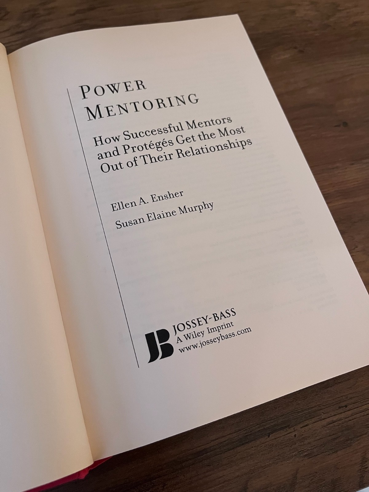 Power Mentoring: How Successful Mentors a- hardcover, Ensher, 9780787979522