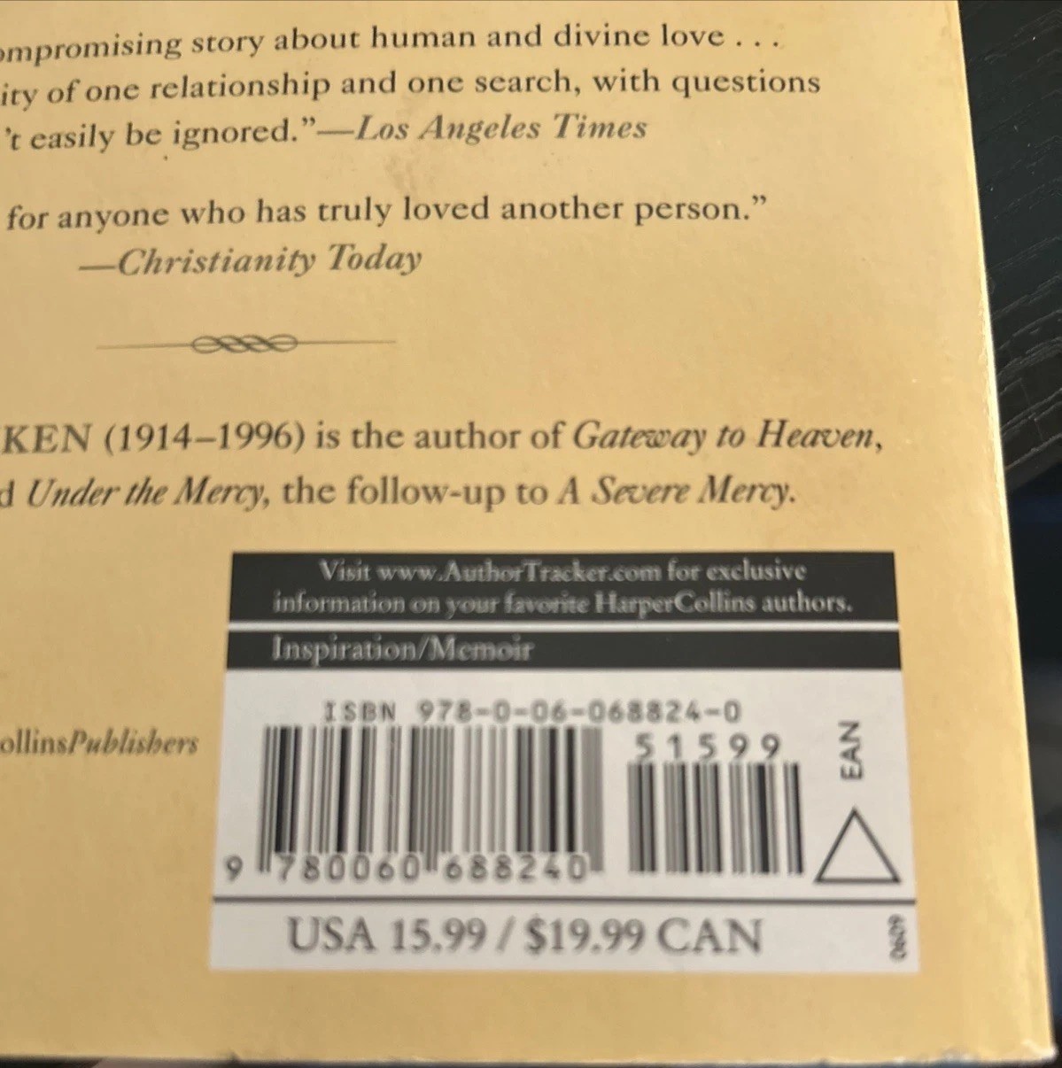 Severe Mercy by Sheldon Vanauken (2009, Trade Paperback). In Good Condition
