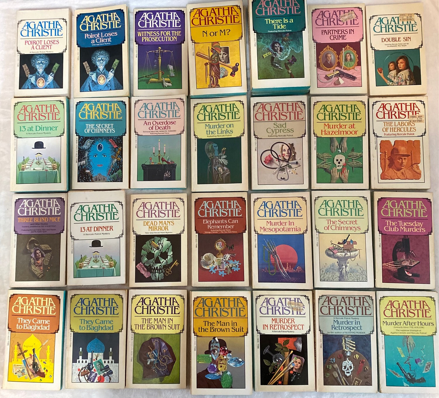 Poirot/Marple Agatha Christie – CHOOSE YOUR PB TITLE with FREE SHIPPING # 6