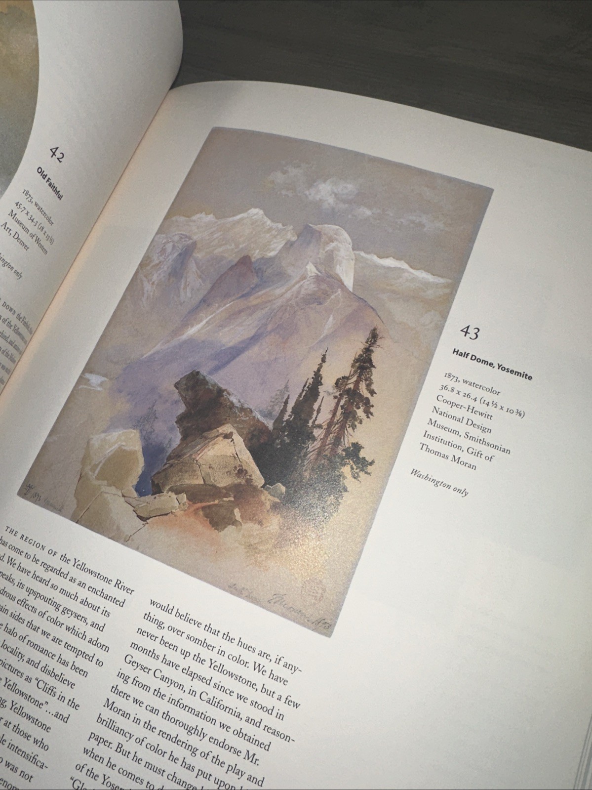 Thomas Moran National Gallery of Art Book by Anderson, Bruhn, Kinsey, Morand