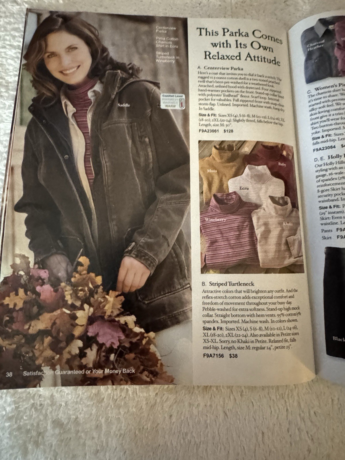 WOOLRICH Catalog Late Fall 2009 Men & Women Apparel 56 Pages EXCELLENT Condition