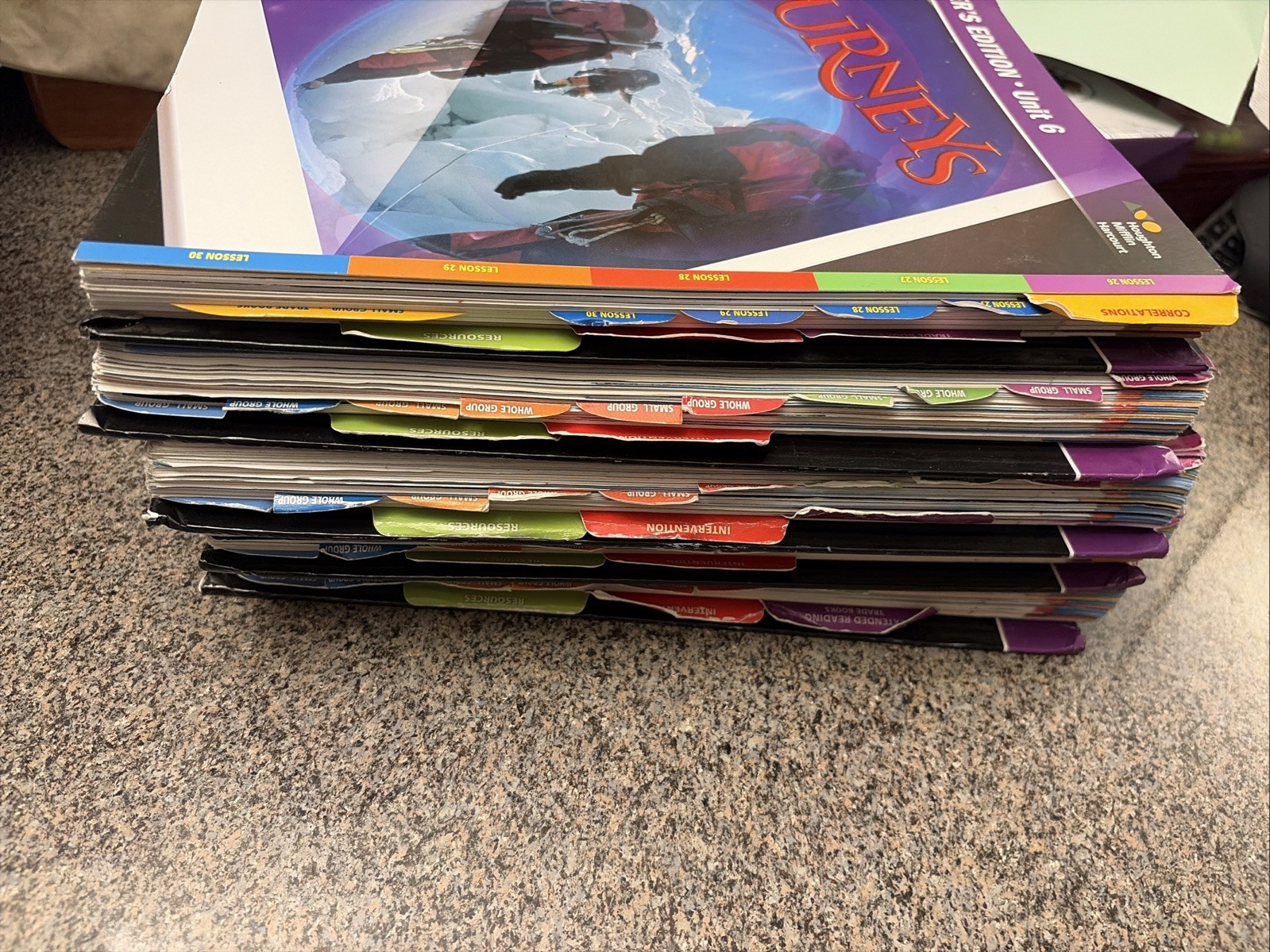 HMH, Journeys Units 2-6 (5 Books), Gr. 3 Teacher’s Edition (Spiral)
