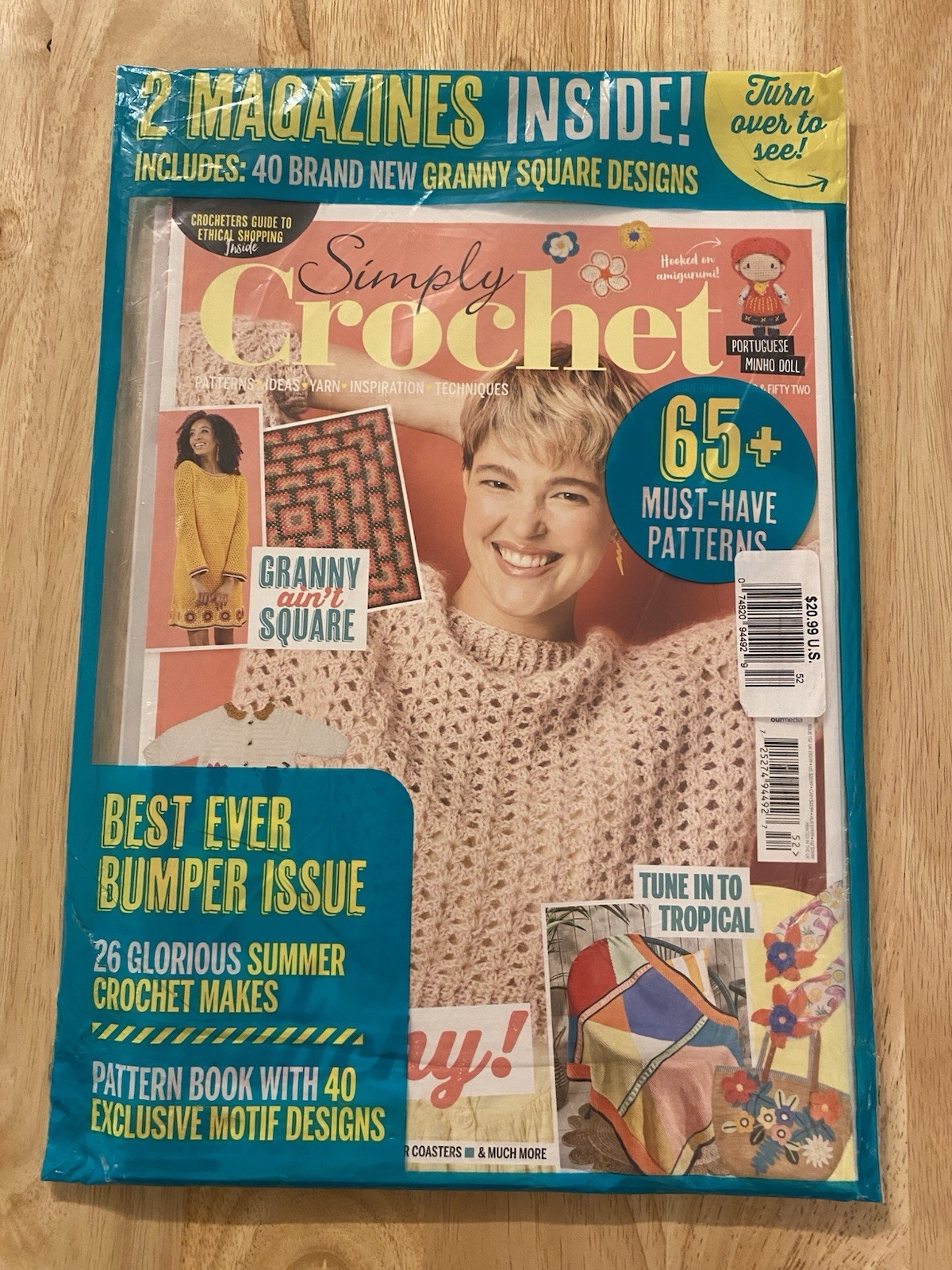 New Simply Crochet Magazine UK How To Patterns Granny Squares 152 US SELLER