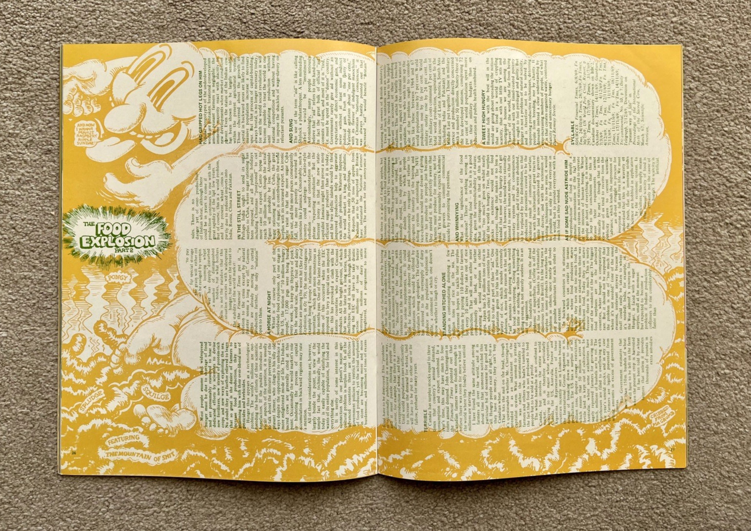 OZ MAGAZINE No.26 with Print Mint insert.