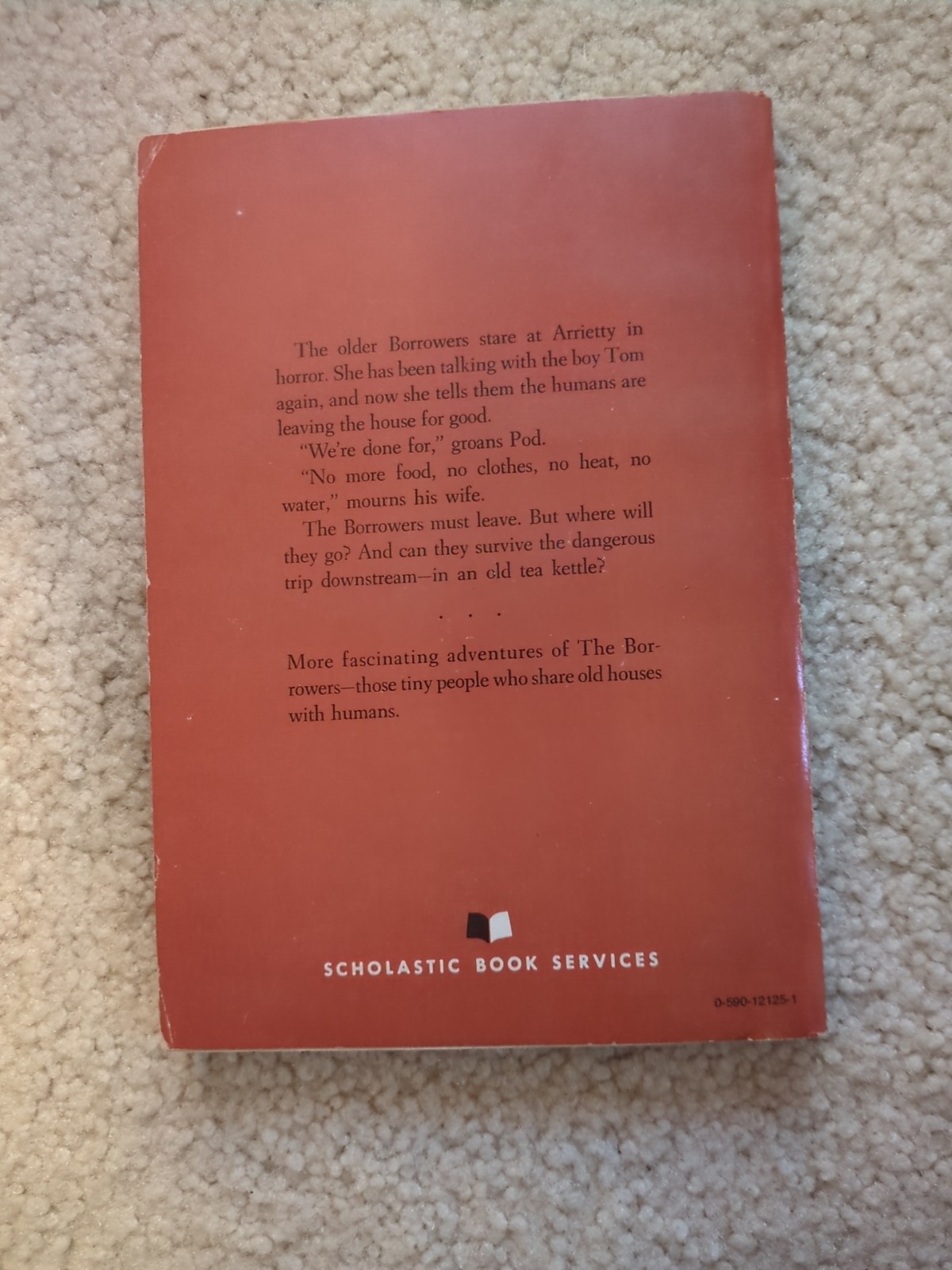 The Borrowers Afloat by Mary Norton 1959 Paperback Vintage! A Voyager Book
