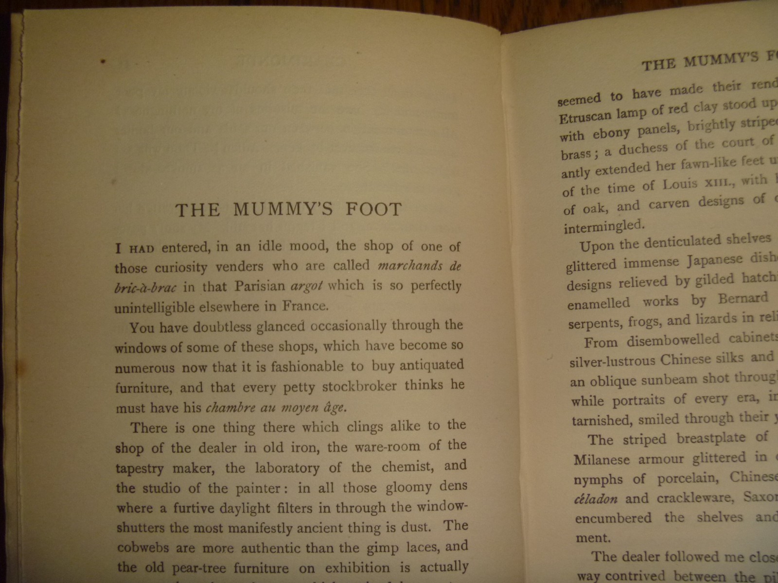 1908 Clarimonde and other stories by Theophile Gautier, first UK ed in DJ