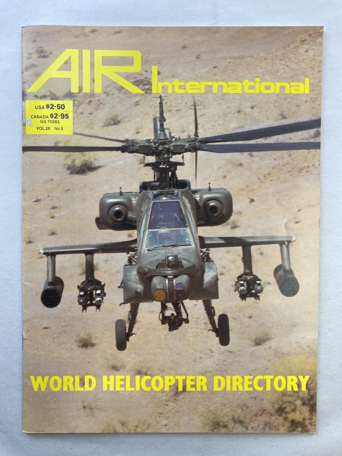 Vintage Commercial & Military Airplanes Aircraft Book – 1984 AIR International