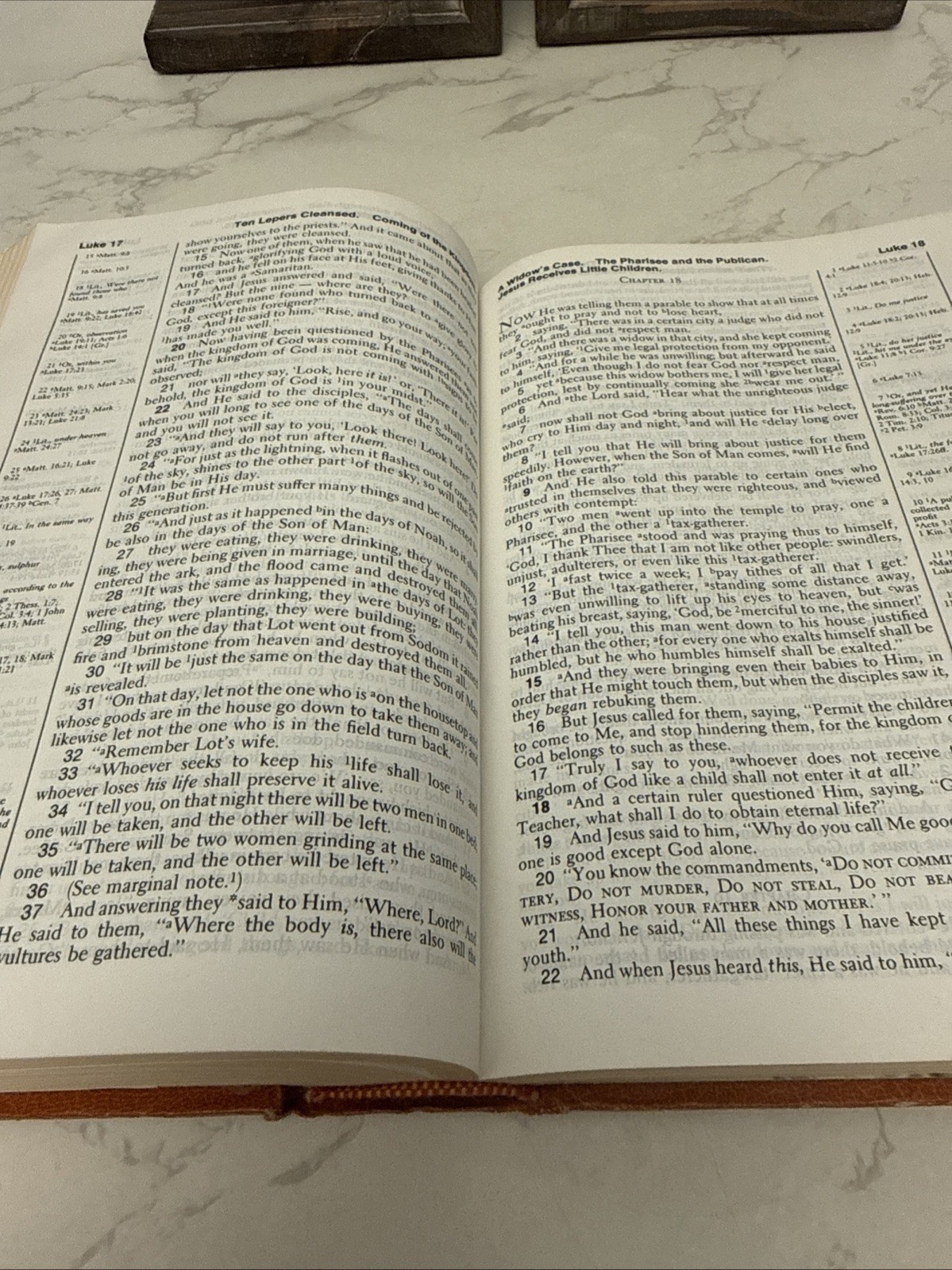 Vintage New American Standard Bible 1973 Reference Edition Hardcover
