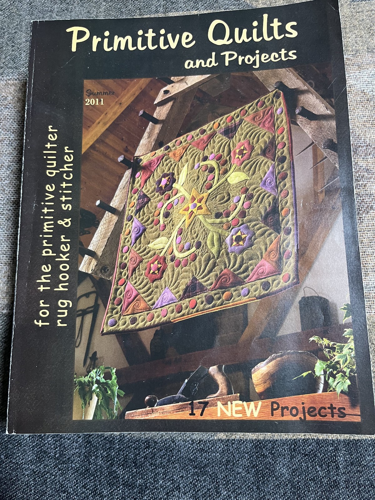 PRIMITIVE QUILTS + PROJECTS MAGAZINE LOT ~ Issues 2011-2020 ~ Uncut Patterns