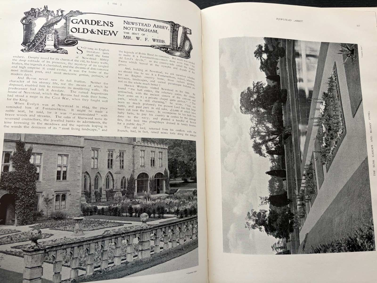 Gardens Old and New (ca.) 1906 by Country Life London HC Folio Illus. G!