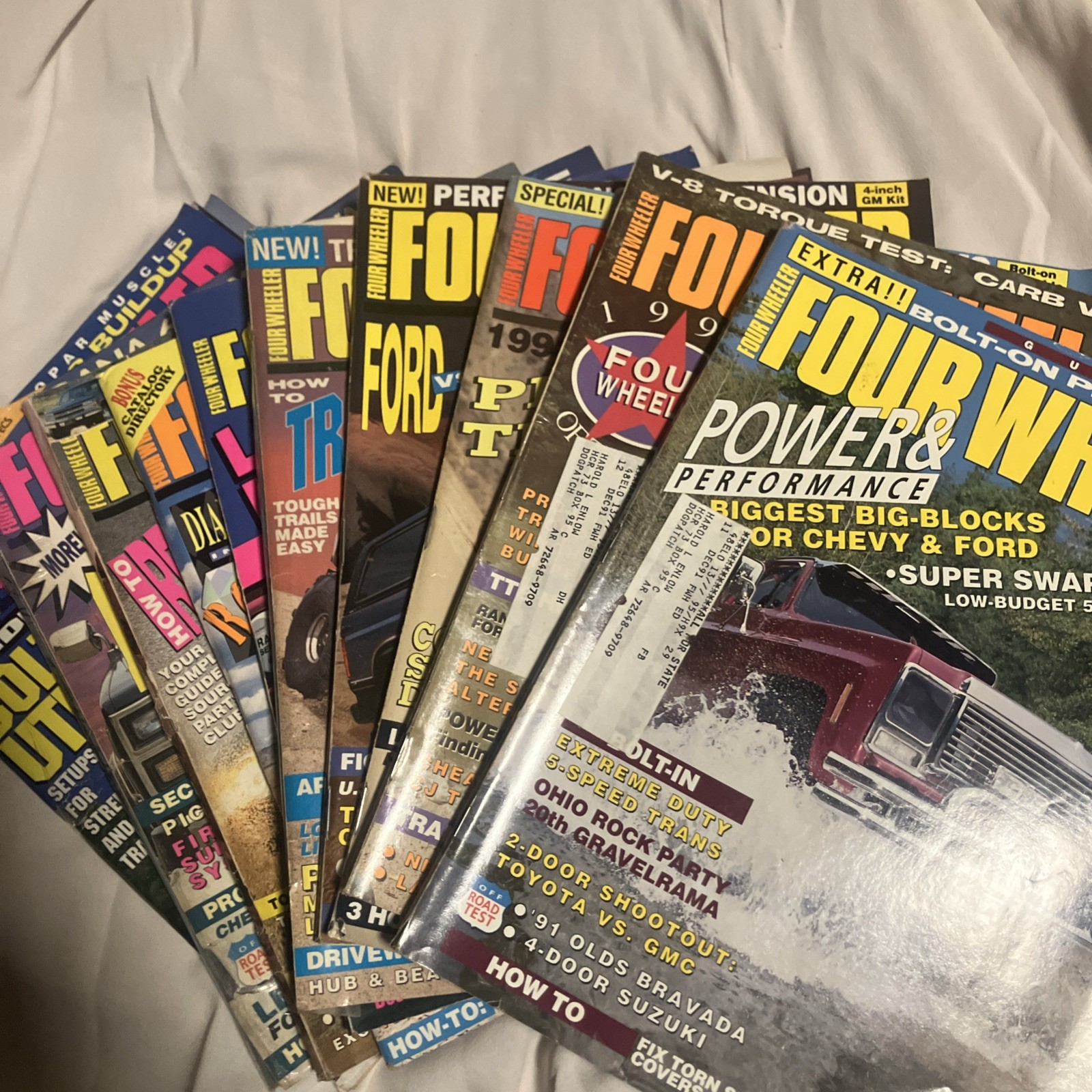 Four Wheeler 1991 Lot Of 10