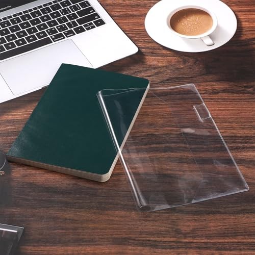 A5 Clear Book Cover for Ho-Bonichi-Techo Midori Stalogy, 5.9×8.6in/15x22cm