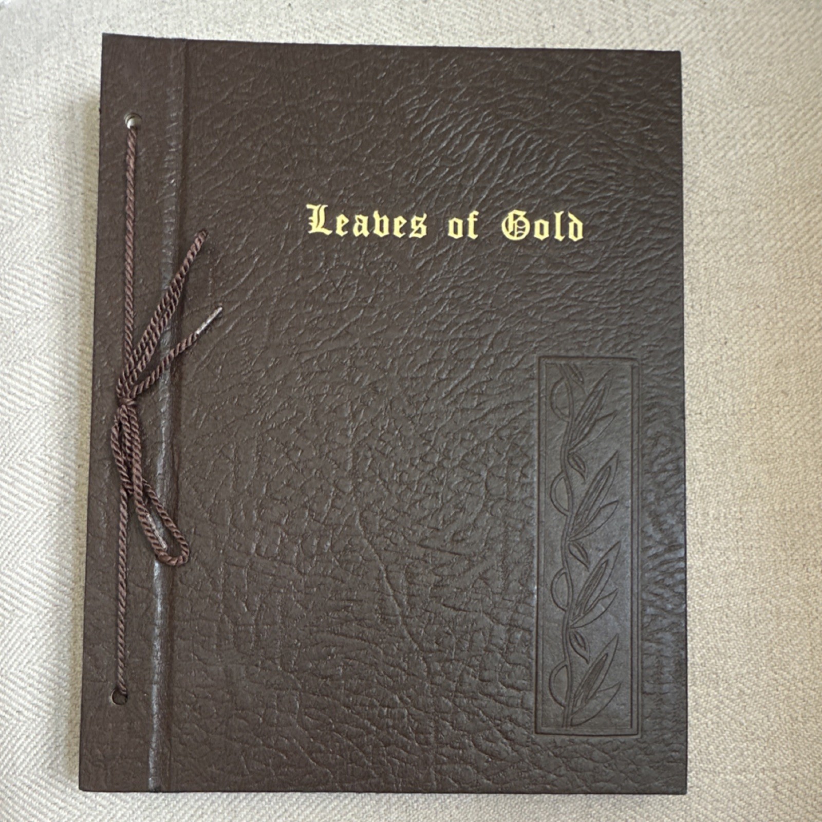 Clyde Francis Lytle Leaves of Gold 1948 Revised Edition Hardcover Inspirational