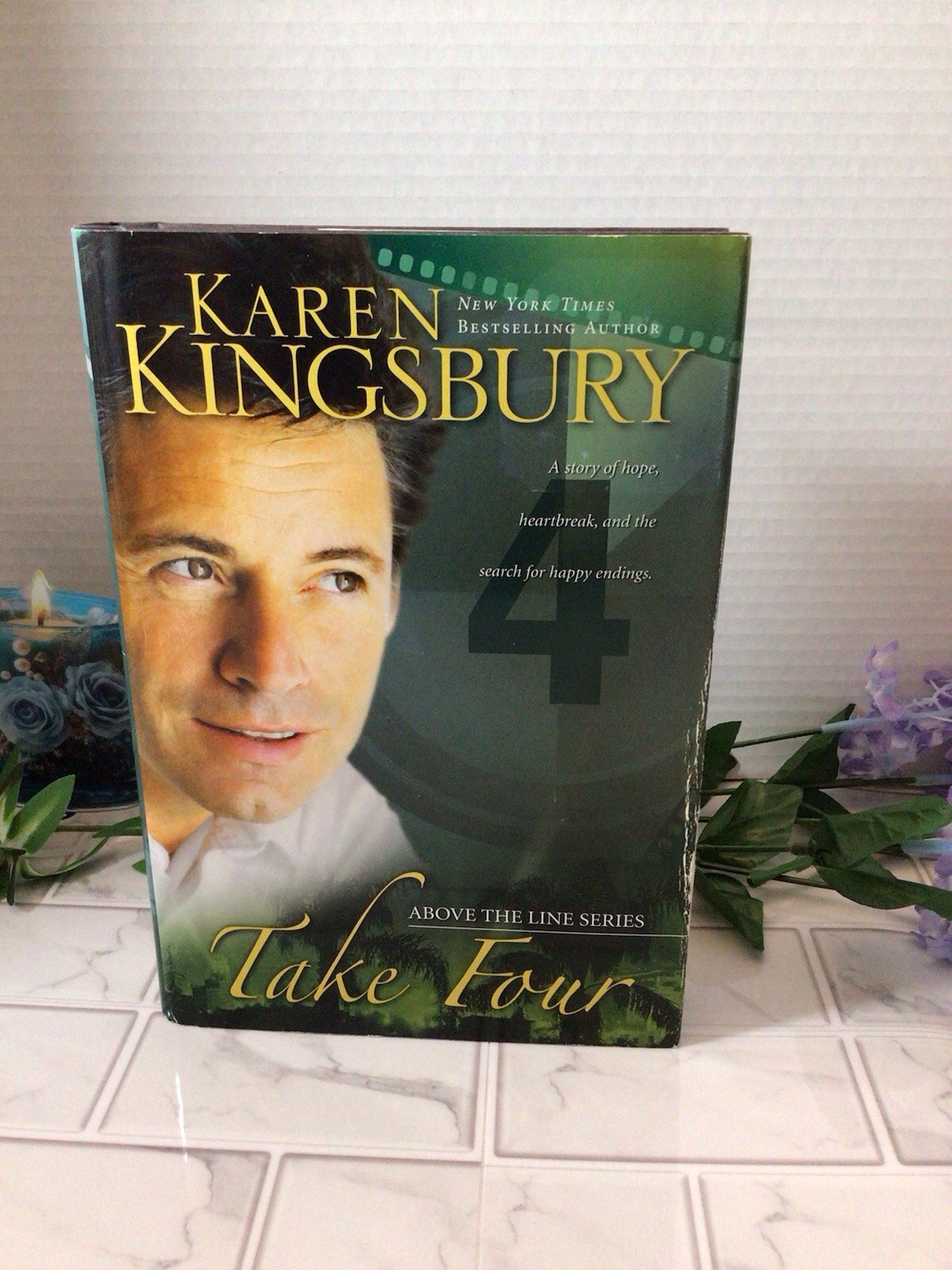 Karen Kingsbury Mixed Book Lot Christian Fiction Above the Line (8 PB 1 HC/DC)