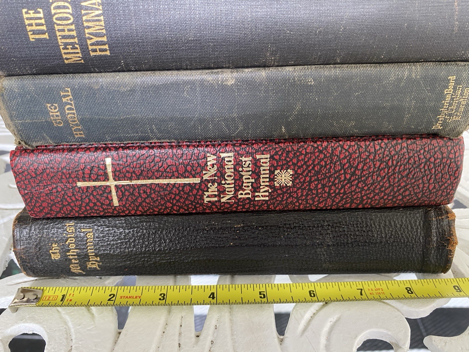 7 Vintage Hymn Hymnals Church Gospel Songs Army Navy Baptist Methodist Broadman