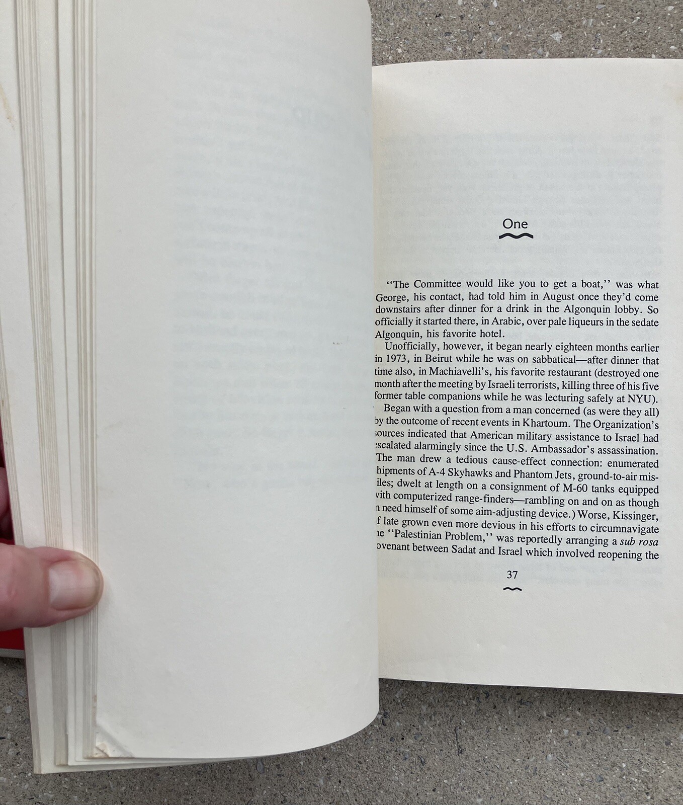 CEREMONY IN LINCOLN TUNNEL Conspiracy Adventure Book in Dust Jacket – ex Library